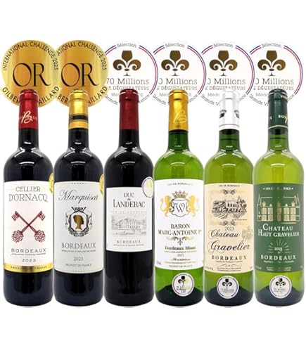 フランス産赤ワイン3本　イタリア產白ワイン1本 エノテカ厳選 ボルドー 赤ワイン 3本セット 名門生産者 飲み比べ 750ml